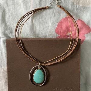 Silpada Turquiose Stone Necklace